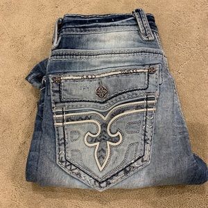 Men’s rock revival jeans